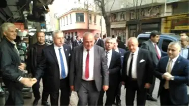 TESK Genel Başkanı Palandöken Başkan Alparslanı Ziyaret Etti