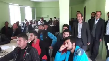 Akçadağ'da Çiftçilere Destekleme Projesi Anlatıldı