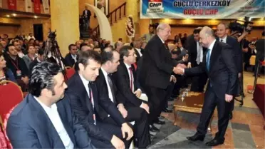 CHP Çerkezköy İlçe Teşkilatı Camcı ile Yola Devam Dedi