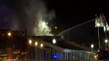 Malmö'de Müslüman Okulu Patlama Sonrası Tamamen Yandı