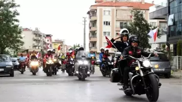 Motorculardan Teröre Ortak Tepki