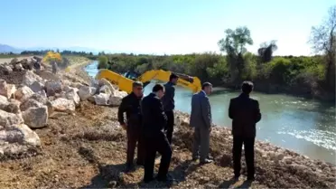 Aksu Çayı Islahının Yüzde 70'i Tamamlandı
