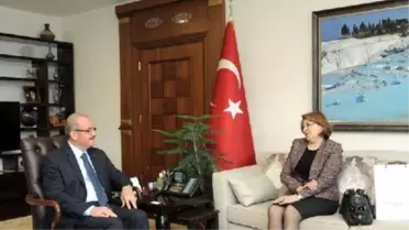Azerbaycan'ın Eğitim Müşaviri Denizli'de
