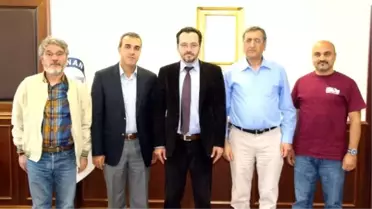 Dünyaca Ünlü Bilim İnsanı Prof. Dr. Butt'tan Adü Rektörü Bircan'a Ziyaret