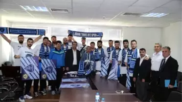 Şampiyon Adana Toros Byz Spor'dan Çelikcan'a Ziyaret