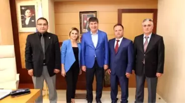 Sankon Antalya İl Başkanı Çimen, Başkan Türel'i Ziyaret Etti