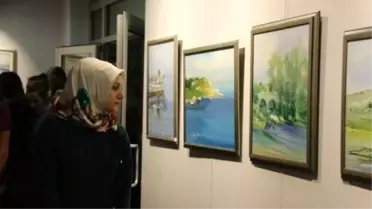 Omü'den Resim Sergisi ve Söyleşi