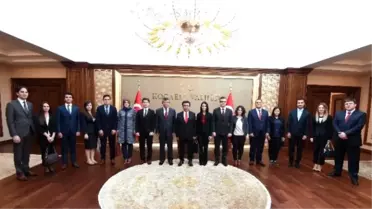 Stajyer Hakim ve Savcılardan Vali Güzeloğlu'na Ziyaret