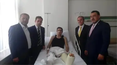 Kütahya Milletvekillerinden Yaralı Askerimize Ziyaret