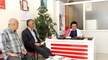 Başkan Gün Çarşı Esnafını Ziyaret Etti