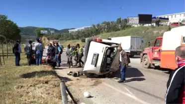 Orhangazi'de Tır-minibüsle Çarpıştı: 6 Yaralı