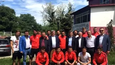 Çaturoğlu'ndan Kömürspor'a Moral Ziyareti