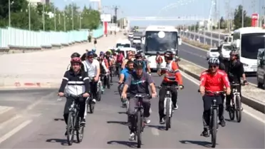 Diyarbakır'da Bisiklet Etkinliği Düzenlendi