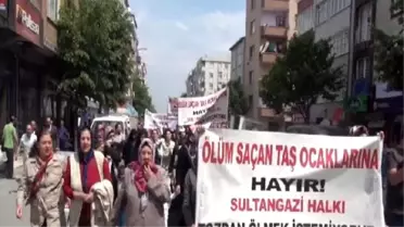Tozdan Ölmek İstemiyoruz' Eyleminde Gerginlik