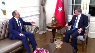 Davutoğlu, Eski Merkez Bankası Başkanı Başçı'yı Kabul Etti