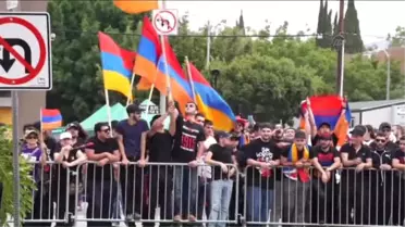 Ermenilerden Los Angeles'ta Protesto