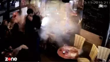 Paris Katliamcısı Brahim Abdeslam'ın Kendini Patlattığı O Anların Görüntüsü Yayınlandı
