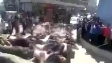 Afrin Sokaklarında Pyd/pkk Vahşeti