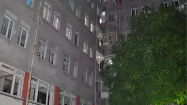 Hastanede Çıkan Yangın Korkuttu
