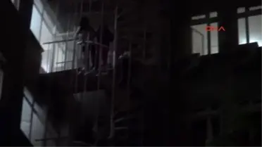 İzmir- Hastanede Çıkan Yangın Korkuttu