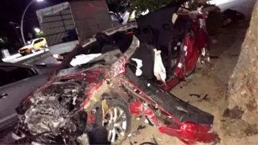 Gazipaşa'da Aşırı Hız Kazası: 1 Ölü, 2 Yaralı