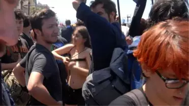 İzmir'deki 1 Mayıs Kutlamalarında Soyunan 'Anarşistler'e İşlem Başlatıldı