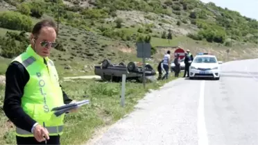 Tavşanlı'da Trafik Kazası, 1 Yaralı