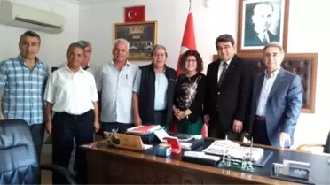 Akdeniz Kent Konseyi'nden Ziraat Odasına Ziyaret