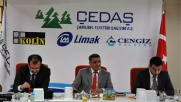 Çedaş Genel Müdürü Akboğa Tokat'ta Temaslarda Bulundu