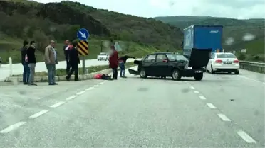 Çorum'da Kaza : 3 Yaralı