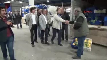 Kumluca Milletvekili Kara Üretici ve Komisyoncuyla Buluştu