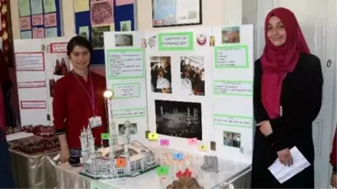 İmam Hatip Liseli Kız Öğrencilerinden Bilim Fuarı