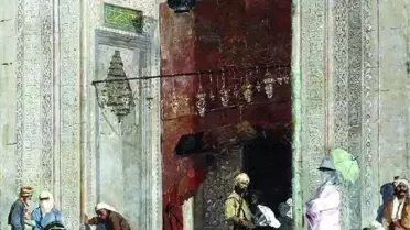 Osman Hamdi Bey'in 'Yeşil Cami Önü' Resmi Rekor Kırdı