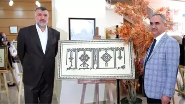 Sivas'a 'Hüsn-i Hat' Sergisi Açıldı