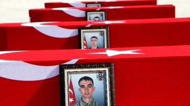 Aktütün Şehitlerine Uğurlama