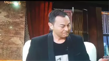 Serdar Ortaç, Eşinin Kaza Geçirdiği Haberini Canlı Yayında Aldı