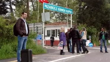 Pazarkule Sınır Kapısı'nda Geçişler Durdu