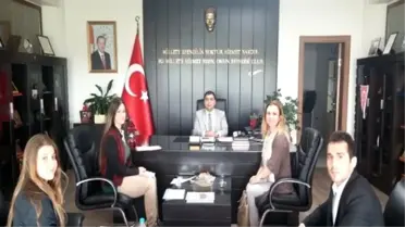 Velimeşe Mesleki ve Teknik Anadolu Lisesi Öğrencilerinden Ergene Kaymakamlığına Ziyaret