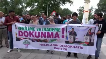 Gaziantep'te Hdp'lilerden Dokunulmazlık Protestosu