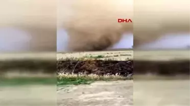 Söke'de Oluşan Hortum Korkuttu