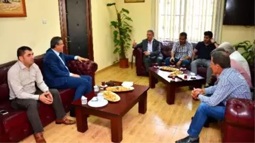 CHP Adana İl Başkanı Barut'tan Yüreğir Ziraat Odası'na Ziyaret