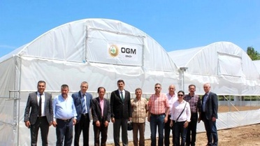 Orköy Projesi ile Sarıcakaya'daki 10 Üreticiye Sera Desteği
