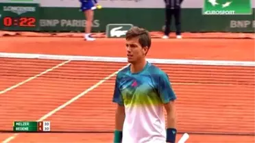 Roland Garros: Melzer - Bedene (Özet)