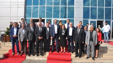 Başkan Şahin ve Milletvekilleri Domotex Turkey'e Çıkarma Yaptı