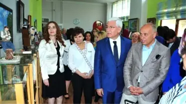 Karaman'da El Sanatlar Karma Sergisi Açıldı