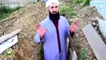 Muhabir Canlı Canlı Mezara Girdi!