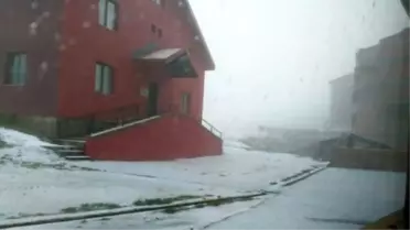 Uludağ'da Kar Sürprizi