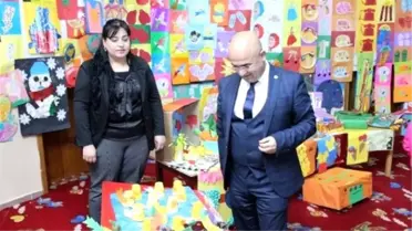 Şehit Umut Gök Anaokulu Öğrencileri'nden Yıl Sonu Sergisi