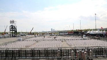 Yenikapı'daki Fetih Töreni İçin Son Provalar Yapıldı