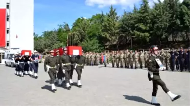 Şırnak'ta Şehitler İçin Uğurlama Töreni
